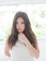 ヘアーアンドネイル フィフティーン ラブ 仙台泉大沢店(Hair&Nail Fifteen Love) 可愛いフェミニンロング