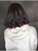 個性派インナーカラー