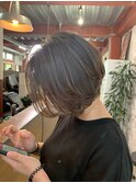 大人の前下がりショートボブ【Ruufus恵比寿渋谷】31515