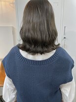 イコ 表参道原宿(ico)&nbsp;ブリーチなしダブルカラー オリーブグレージュ カーキ