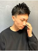 サイドグラデーション<理容室><中野/理容室/メンズ>