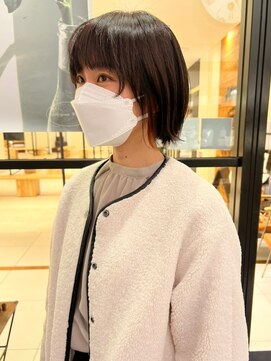 マッシュ チャヤマチ(MASHU chayamachi) 顔まわりデザインボブ