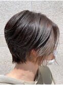 イヤリングカラーシルバーボブ