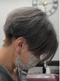 ★グレージュ★前下がりショートヘアー★