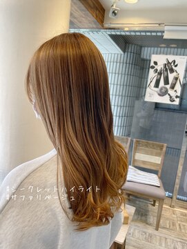 ティアラ 桜木町(TIARA) REAL SALON WORK～シークレットハイライト/サファリベージュ