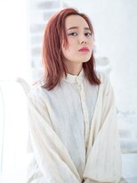 クリア 上田店(CLEAR) 切りっぱなしミディアムの秋のピレンジカラー