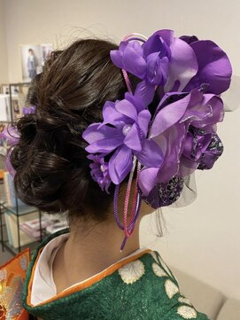 サルビア(Salvia) 〈サルビア美畑町店〉成人式振袖ヘアセット