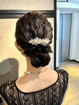 オーブ ヘアー リリー 博多2号店(AUBE HAIR lily) 結婚式ヘアセット