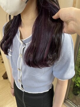 フェリア サウスガーデン(felia southgarden) 10代20代30代40代インナーカラーラベンダー