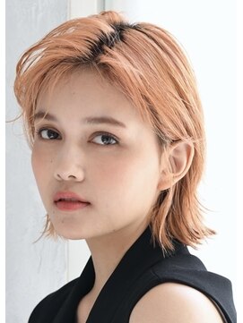 アース 鶴見店(HAIR&MAKE EARTH) オールバック風ボブ