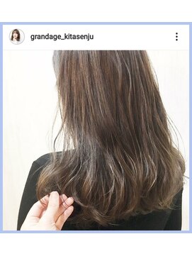 グランアージュ 北千住(grandage) 柔らかセミディ