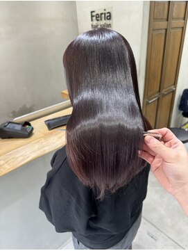 フェリア 松山(Feria) 【Feria松山】白石の美髪矯正☆
