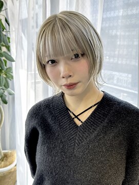 イコ(.ico) ペールベージュ×ミニウルフ