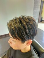 メンズヘアーサロン ヴォヤージュ ヘアー アンド フェイス(Voyage)&nbsp;メンズカラーメッシュ