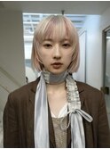 ハイトーン/ブリーチ/レイヤーカット/シアーカラー/渋谷/原宿