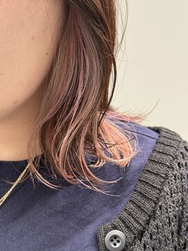 ソル 栄矢場町(SOL) インナーカラー/イヤリングカラー/デザインカラー/名古屋美容院