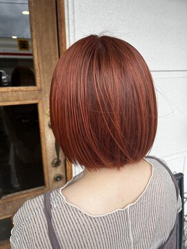 ヘアラボ シロ(Hair lab.Shiro) オレンジカラー