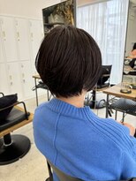 テラス トヨタ(Telasu Toyota)&nbsp;白髪ボカしカラーと大人の丸みショート