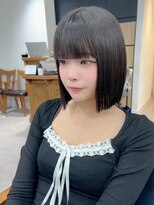 ネオリーブ クーロ(Neolive curro)&nbsp;小顔タッセルボブ[美髪/イメチェン/縮毛矯正/横浜韓国]