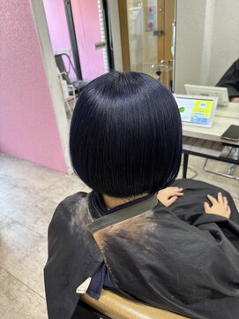 アジールヘア 所沢プロペ通り店(agir hair) ネイバーブルーミニボブケアブリーチブルージュ所沢韓国