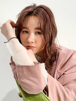 アルバム 渋谷パルコ(ALBUM) おくれ毛オリーブベージュくびれヘアロング_F30058