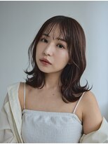 ラル(Lalu)&nbsp;大人可愛い最旬セミディ/大人女性/髪質改善/透明感カラー