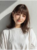 赤羽駅オリーブグレーココアベージュ小顔