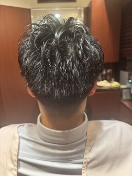 ヘアーモードキクチ 日本橋三越前店 メンズパーマ