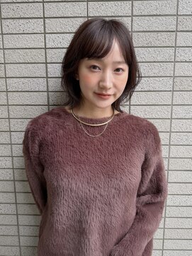 黒髪/クラゲヘアー/オリーブグレー/ココアベージュ/門前仲町