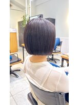 リディー(Lidee)&nbsp;あごラインのボブオリーブグレー