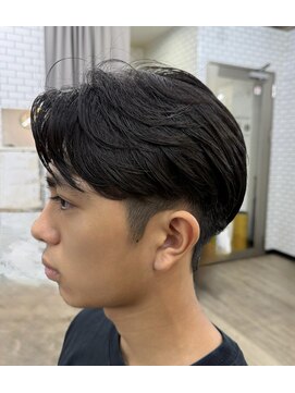 【曲がる縮毛矯正】髪質改善メンズパーマメンズカット