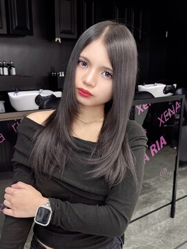 《RIHO》レイヤースタイルナチュラルブラック