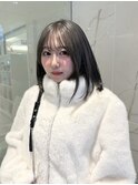 グレージュ/ボブ