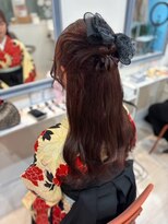 ラルム 大宮東口店&nbsp;ハーフアップカチモリ／卒業式