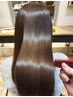 ◇【毛髪内部から潤艶へ】カラー+髪質改善Tr+marbb+カット