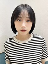 ロンド レグリーズ 立川(Lond leglise)&nbsp;グレーブラウン似合わせカット/ミニボブレイヤー/ダークアッシュ