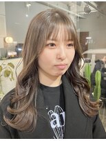 ユキ 八事(yukii)&nbsp;グレージュ/アッシュブラウン/透明感カラー/ミディアム/八事