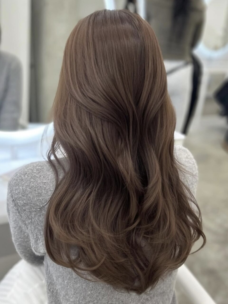 ブリーチなしダブルカラーマロンブラウン：L270785248｜アイシー