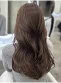 ブリーチなしダブルカラーマロンブラウン
