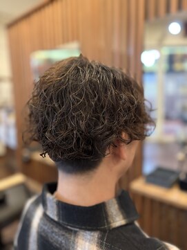 リル 西宮(LiL') 【LiL'西宮】メンズツーブロックパーマ