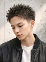 アクシス 津田沼(AXIS) 短髪ツーブロック直毛デジタルパーマ寝ぐせ