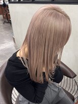 ニコトウキョウ 新宿(nico TOKYO) ミルクティーベージュダブルカラーハイトーン韓国レイヤー