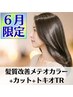 ★５・６月限定★髪質改善メテオカラー+カット+トキオトリートメント ￥9900