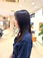 ディーコ(IDEEK) 大人の艶髪ストレート 夏の湿気や紫外線から守る髪質補修