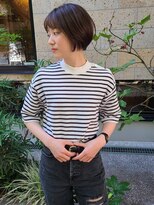 トゥルー(TRUE.) 小顔見えレイヤーショートボブ