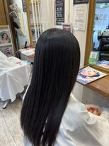 フェイスヘアーメイク(Face HAIR MAKE)&nbsp;ワンレン　ストレート