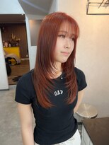 ナジック(749)&nbsp;軽やか夏スタイル♪オレンジカラー×レイヤー