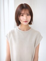 ルービック 奈良(Rubik's)&nbsp;大人かわいい小顔ボブ×透明感カラー