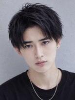 エイド 本店(aid)&nbsp;ショートアップバングメンズ短髪ビジネスヘア