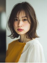 ダル 渋谷/表参道(DAL.)&nbsp;レイヤーカット/ハッシュカット/ブラウン/前髪カット